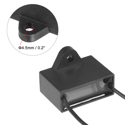 Harfington Uxcell CBB61 Polypropylene Film Plastic Shell 2.5uF Capacitors