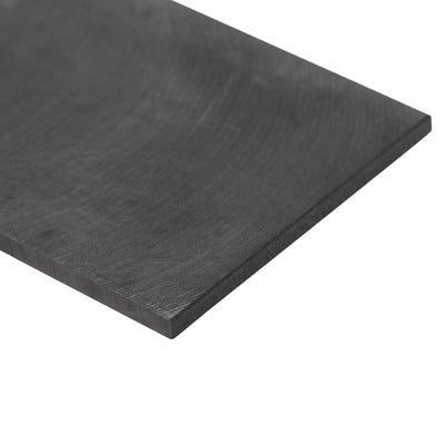 Harfington Graphite Plate 100mmx50mmx3mm Graphite Blank Block Black 1pcs