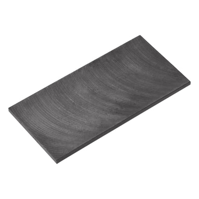 Harfington Graphite Plate 100mmx50mmx3mm Graphite Blank Block Black 1pcs