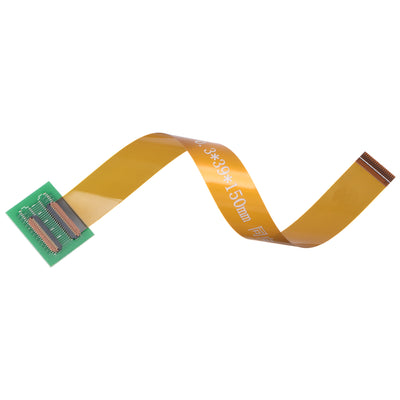 uxcell Uxcell Flexible Flat Ribbon Cable with Extension Connector 0.3mm Pitch 39 Pin 150mm Set