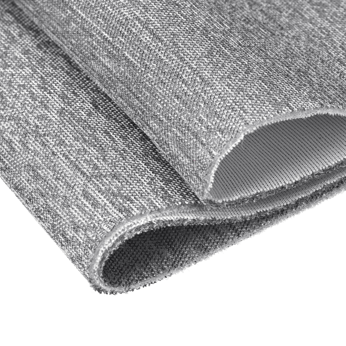 Harfington Light Gray Speaker Mesh Grill Stereo Fabric Dustproof 50cm x 155cm 20" x 61"