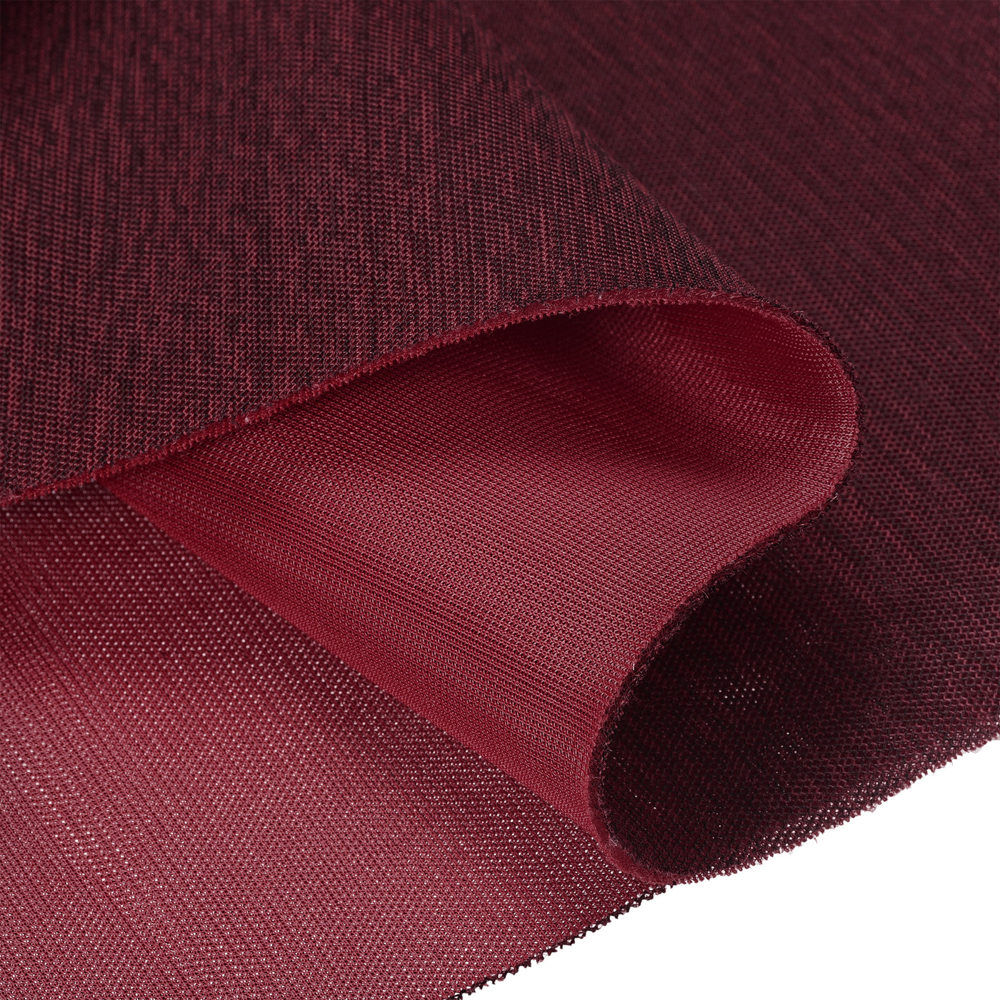 Harfington Wine Red Speaker Mesh Grill Stereo Fabric Dustproof 50cm x 155cm 20" x 61"