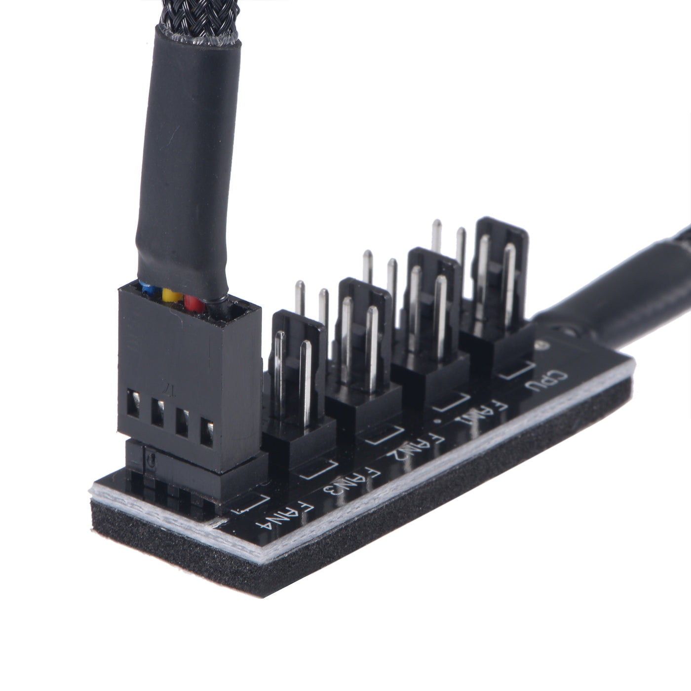 uxcell Uxcell Fan Power Supply Cable 1 to 5 with 4 Pin for Computer CPU 50x18mm Head