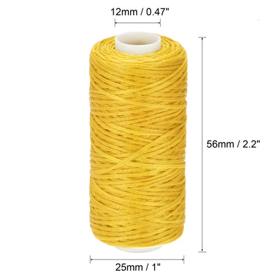 Harfington Uxcell Leather Sewing Threads Polyester Waxed Cord1