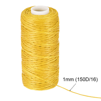 Harfington Uxcell Leather Sewing Threads Polyester Waxed Cord1