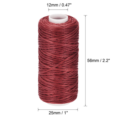 Harfington Uxcell Leather Sewing Threads Polyester Waxed Cord1