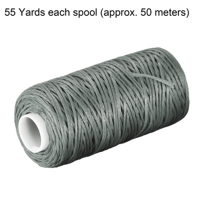 Harfington Uxcell Leather Sewing Threads Polyester Waxed Cord1