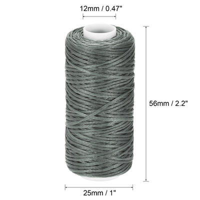 Harfington Uxcell Leather Sewing Threads Polyester Waxed Cord1