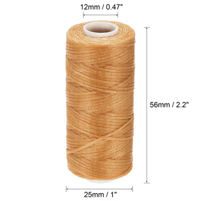 Harfington Uxcell Leather Sewing Thread Polyester
