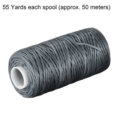Harfington Uxcell Leather Sewing Threads Polyester Waxed Cord1