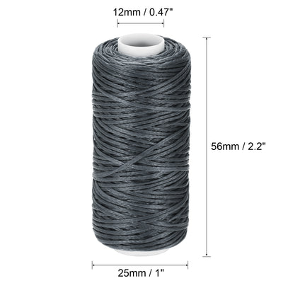 Harfington Uxcell Leather Sewing Threads Polyester Waxed Cord1