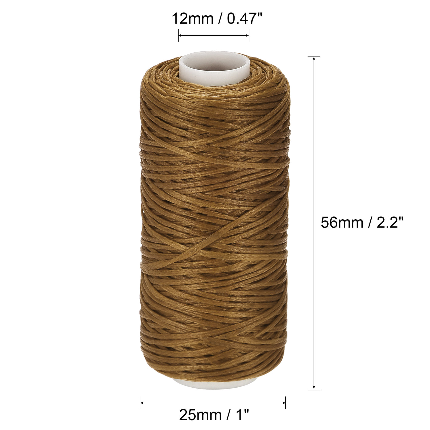 uxcell Uxcell Leather Sewing Threads Polyester Waxed Cord1