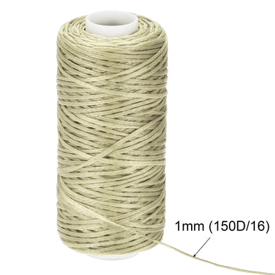 Harfington Uxcell Leather Sewing Threads Polyester Waxed Cord1
