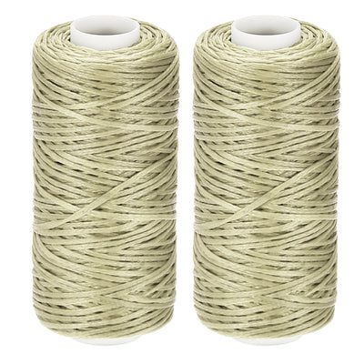 Harfington Uxcell Leather Sewing Threads Polyester Waxed Cord1
