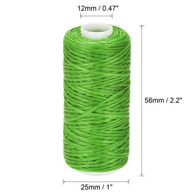 Harfington Uxcell Leather Sewing Threads Polyester Waxed Cord1