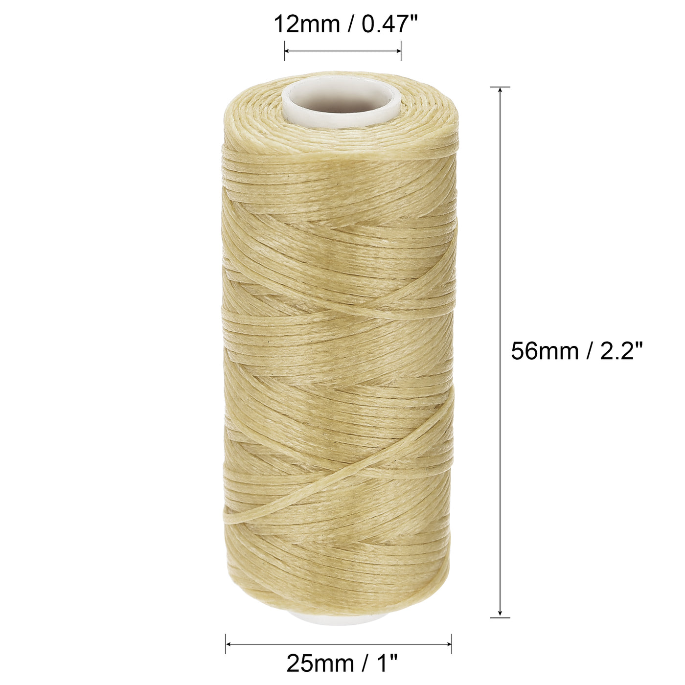 uxcell Uxcell Leather Sewing Threads Polyester Waxed Cord1