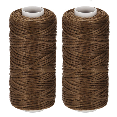 Harfington Uxcell Leather Sewing Threads Polyester Waxed Cord1