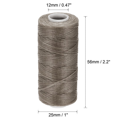 Harfington Uxcell Leather Sewing Threads Polyester Waxed Cord1