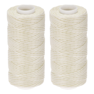 Harfington Uxcell Leather Sewing Threads Polyester Waxed Cord1
