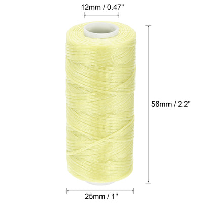 Harfington Uxcell Leather Sewing Thread Polyester