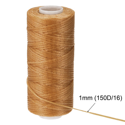Harfington Uxcell Leather Sewing Threads Polyester Waxed Cord1