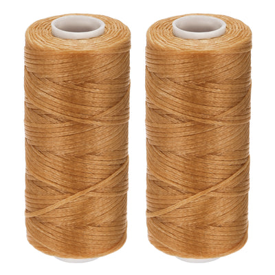 Harfington Uxcell Leather Sewing Threads Polyester Waxed Cord1