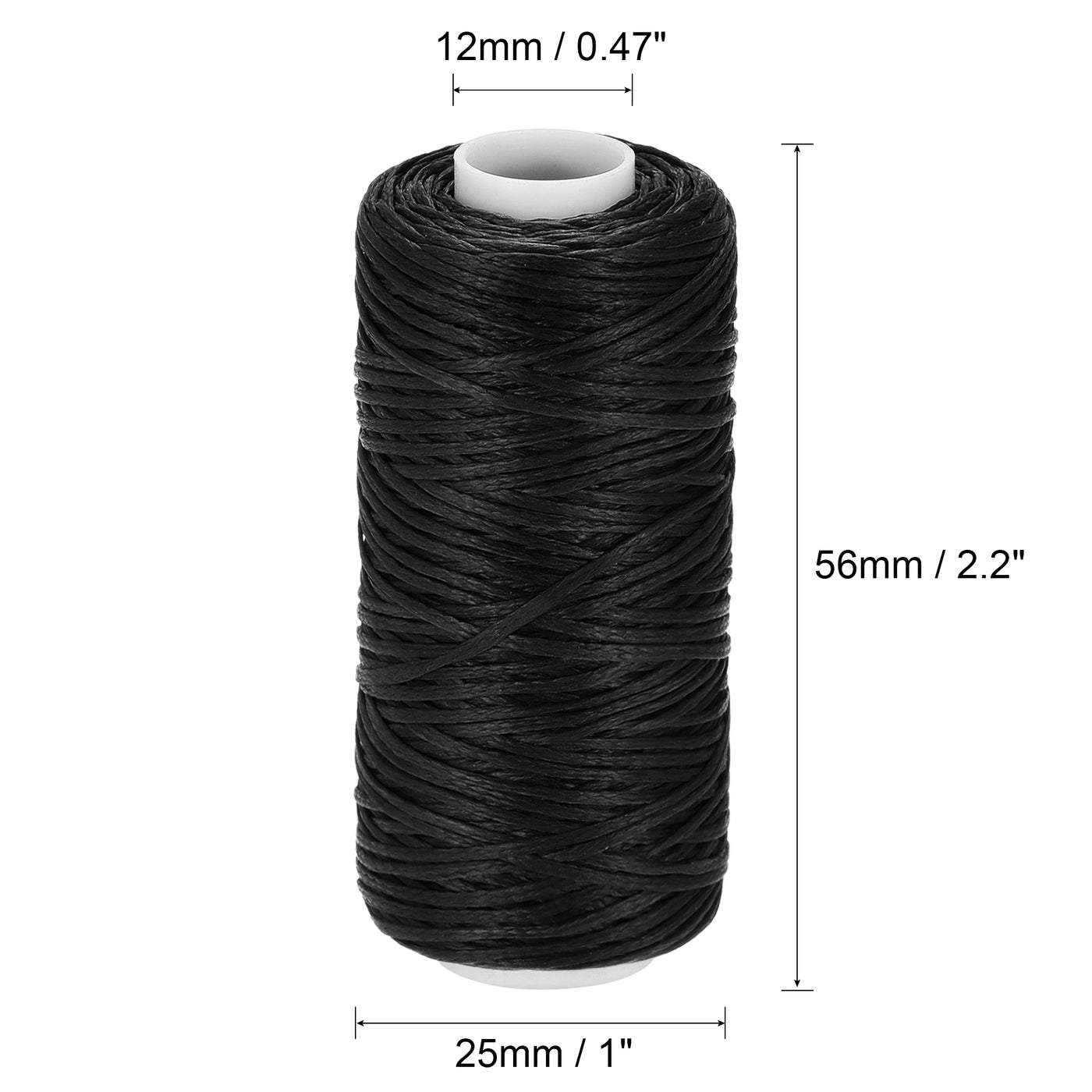 uxcell Uxcell Leather Sewing Threads Polyester Waxed Cord1