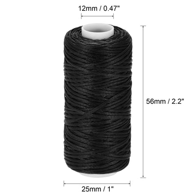 Harfington Uxcell Leather Sewing Threads Polyester Waxed Cord1