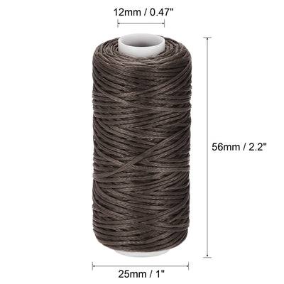 Harfington Uxcell Leather Sewing Threads Polyester Waxed Cord1