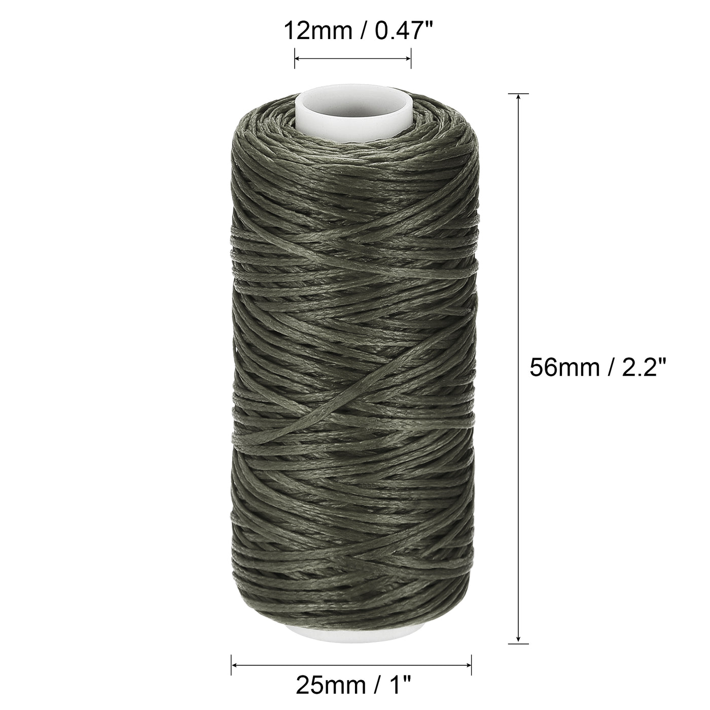 uxcell Uxcell Leather Sewing Threads Polyester Waxed Cord1