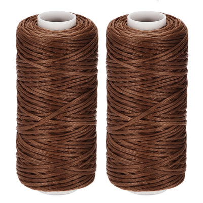 Harfington Uxcell Leather Sewing Threads Polyester Waxed Cord1