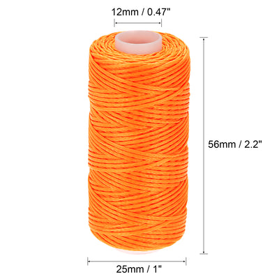 Harfington Uxcell Leather Sewing Threads Polyester Waxed Cord1