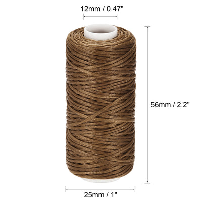 Harfington Uxcell Leather Sewing Threads Polyester Waxed Cord1
