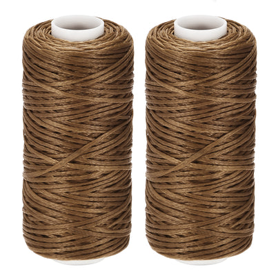 Harfington Uxcell Leather Sewing Threads Polyester Waxed Cord1