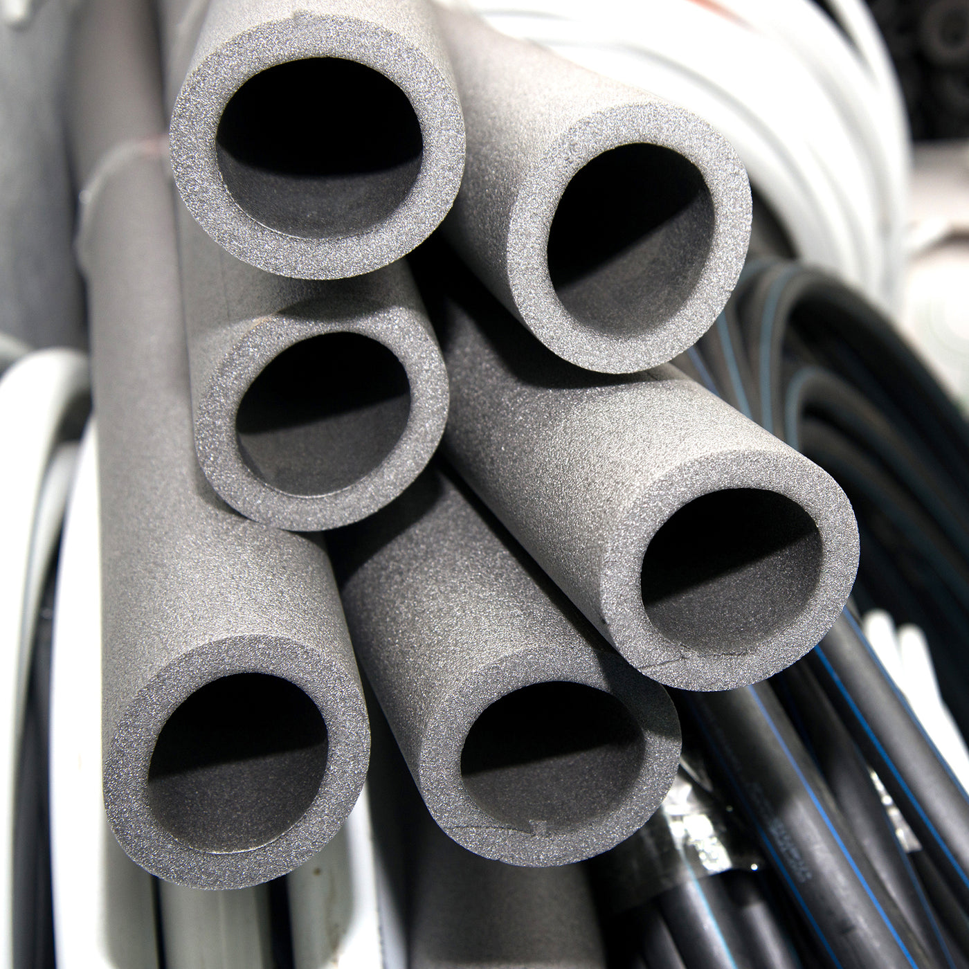 uxcell Uxcell Foam Tube Hollow Pipe Cover for Protecting Pipes and Heat Preservation