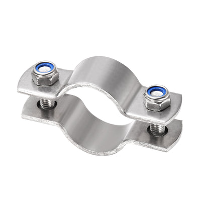 Harfington Wall Mount Ceiling Mount Pipe Support, 304 Stainless Steel Pipe Bracket Clamp