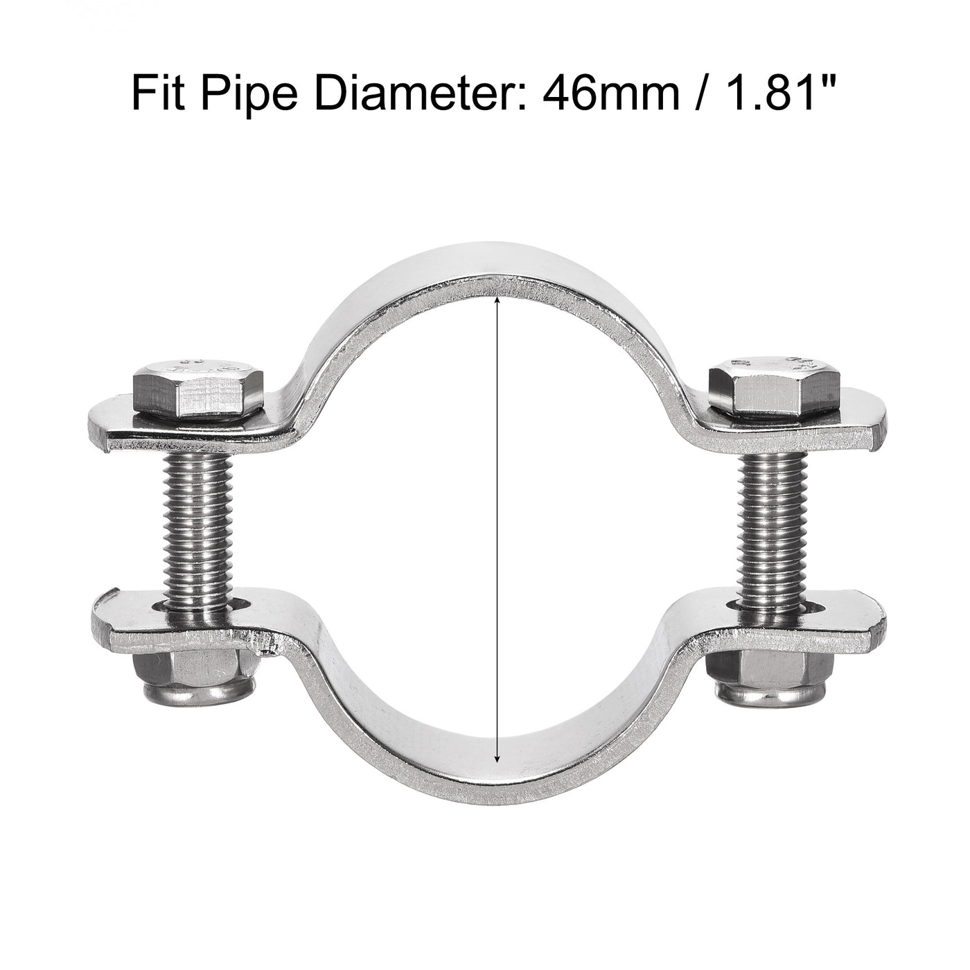 Harfington Uxcell Wall Mount Ceiling Mount Pipe Support