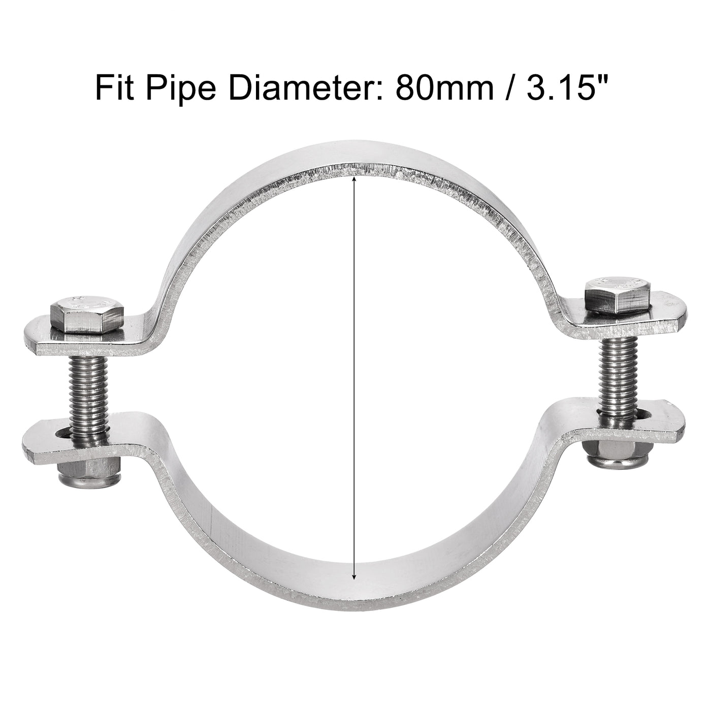 Harfington Uxcell Wall Mount Ceiling Mount Pipe Support