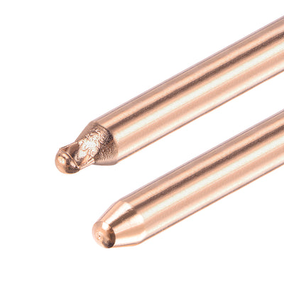 Harfington Uxcell Copper Round Heat Pipe for Cooling Laptop CPU GPU Heatsink 6mm x 100mm
