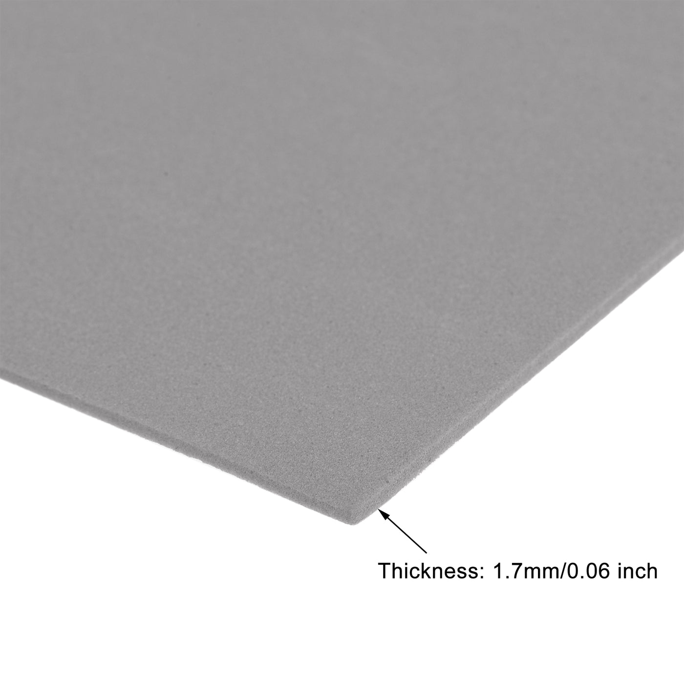 uxcell Uxcell Dark Grey EVA Foam Sheets 11 x 8 inch 1.7mm Thickness for Crafts DIY 12 Pcs