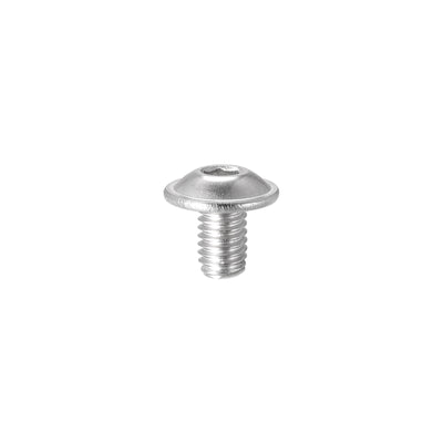Harfington 304 Stainless Steel Flanged Button Head Socket Cap Screws