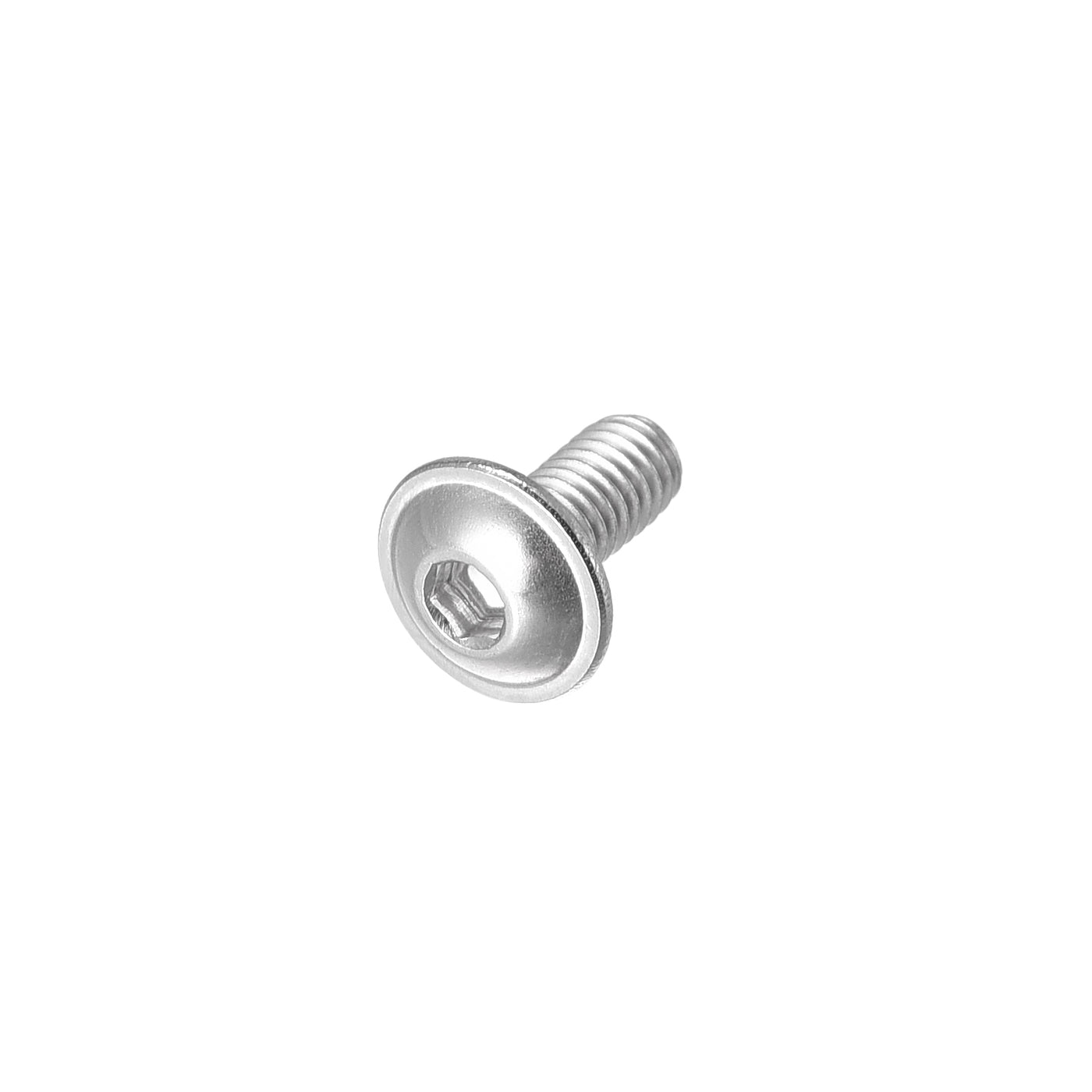 uxcell 304 Stainless Steel Flanged Button Head Socket Cap Screws