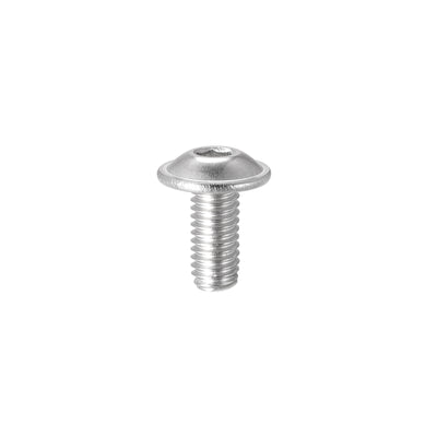 Harfington 304 Stainless Steel Flanged Button Head Socket Cap Screws