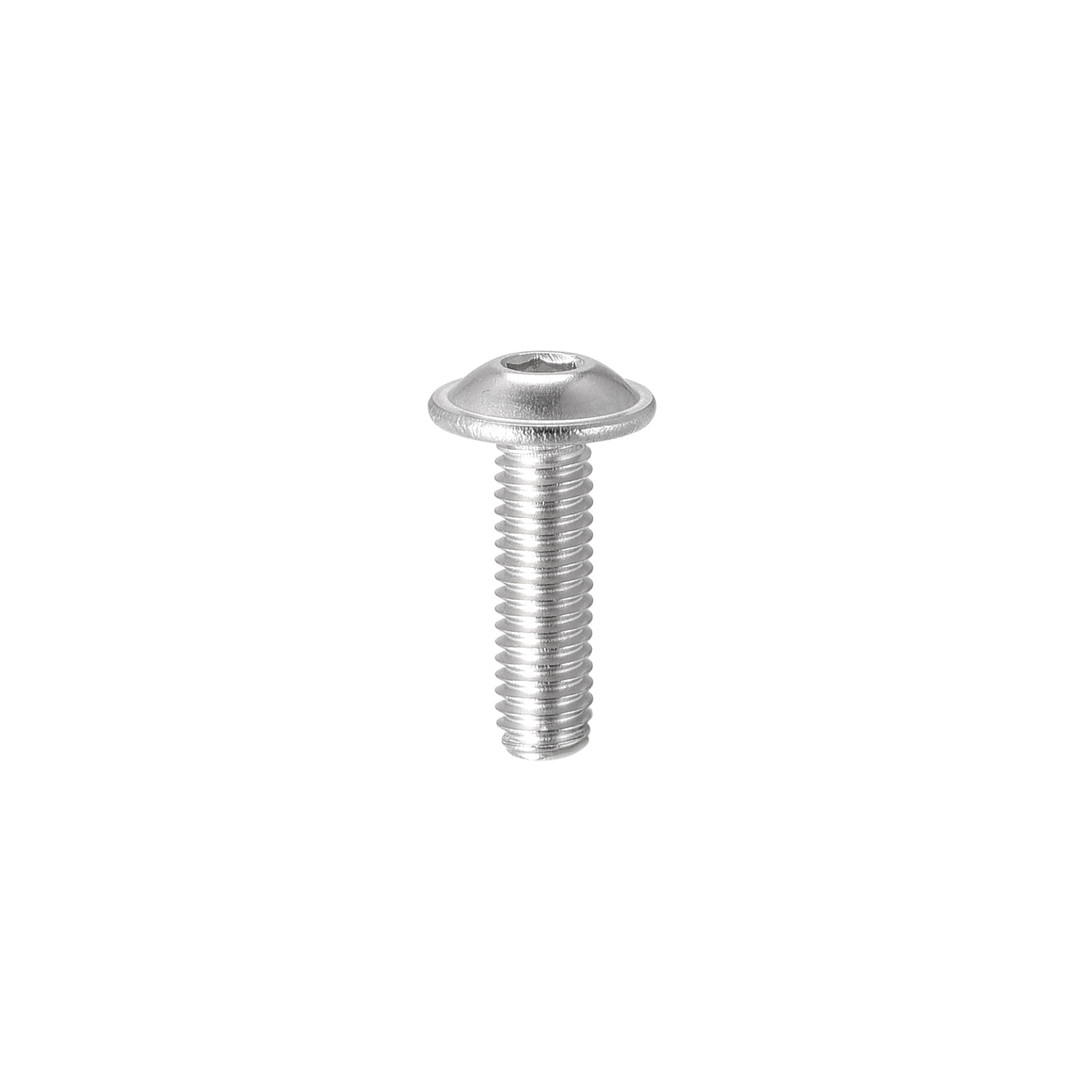 uxcell 304 Stainless Steel Flanged Button Head Socket Cap Screws