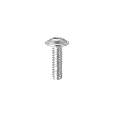 Harfington 304 Stainless Steel Flanged Button Head Socket Cap Screws