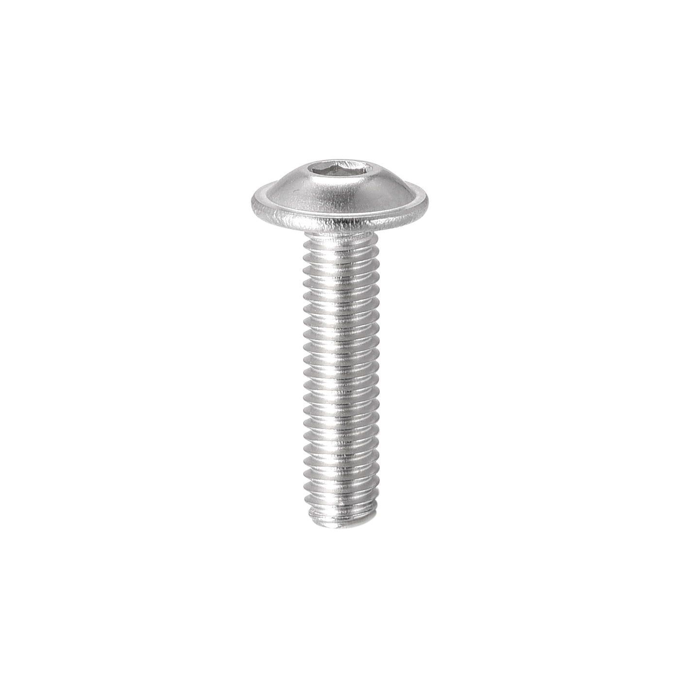 uxcell 304 Stainless Steel Flanged Button Head Socket Cap Screws