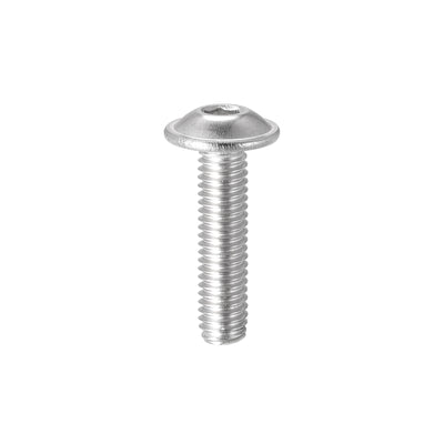 Harfington 304 Stainless Steel Flanged Button Head Socket Cap Screws