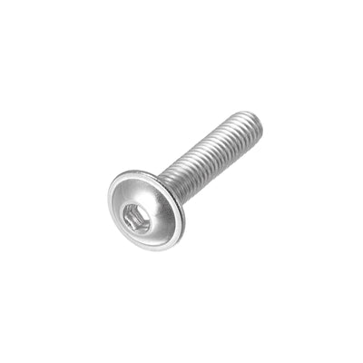 Harfington 304 Stainless Steel Flanged Button Head Socket Cap Screws