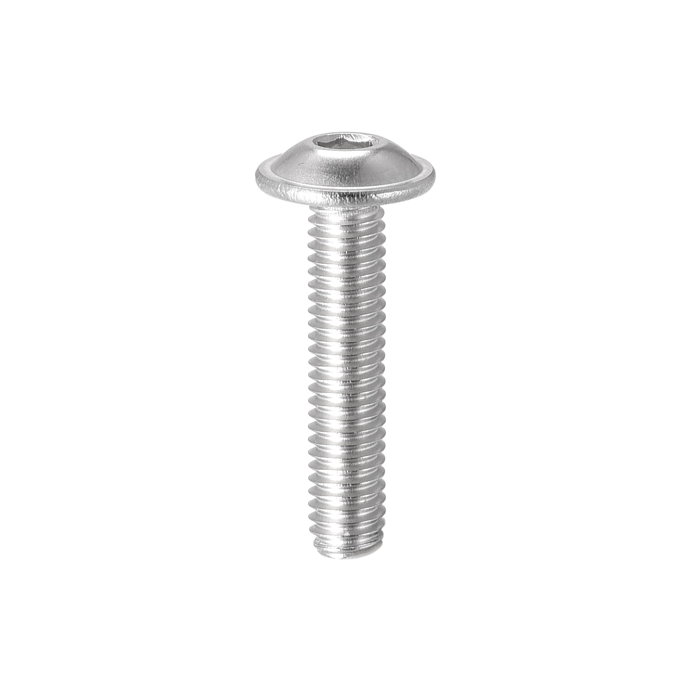 uxcell 304 Stainless Steel Flanged Button Head Socket Cap Screws