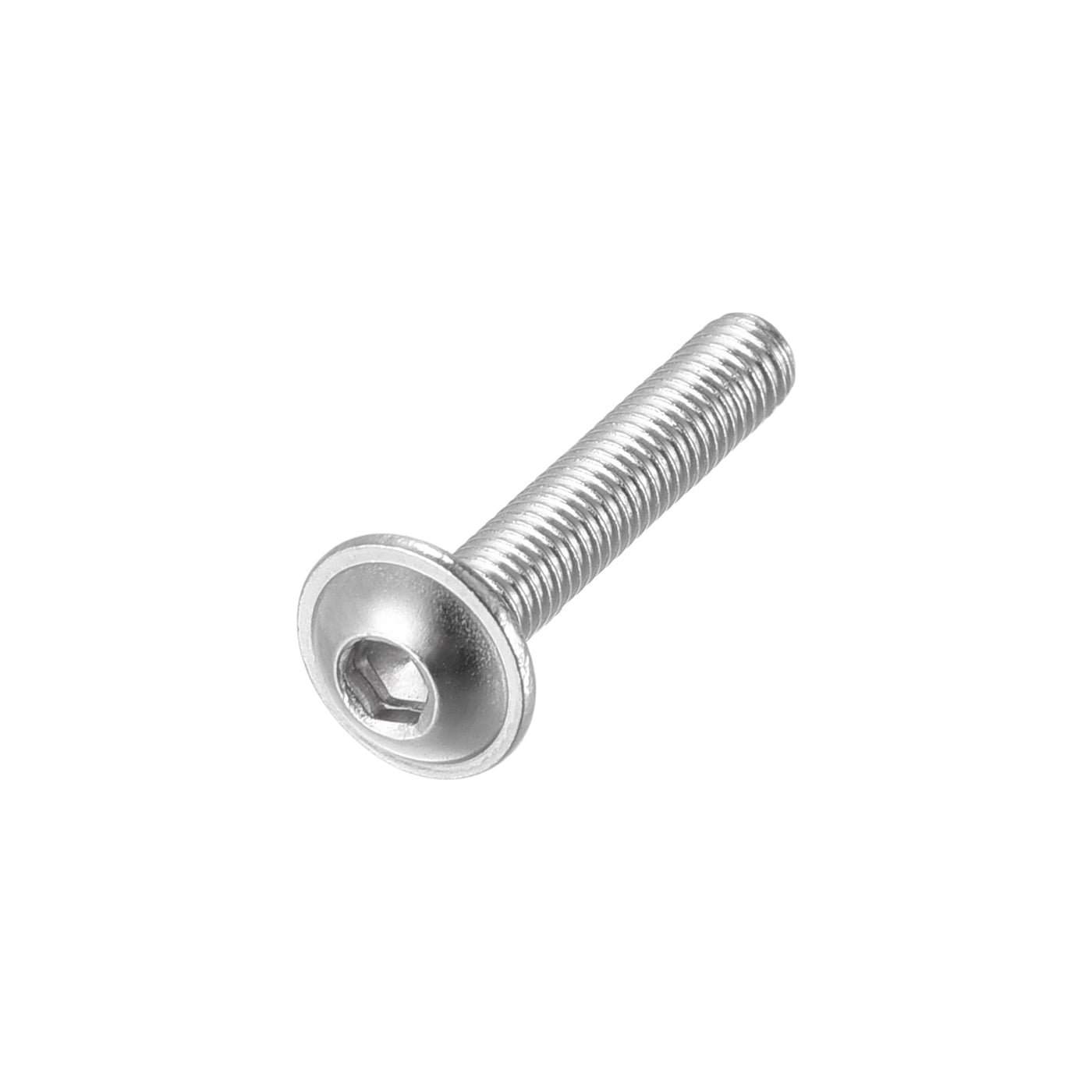 uxcell 304 Stainless Steel Flanged Button Head Socket Cap Screws